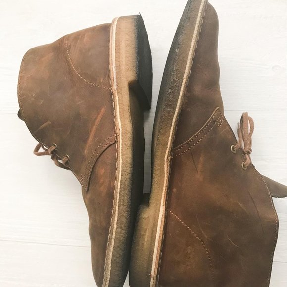 CLARK’S Original Desert Chukka Leather Boots main image 6